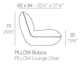 PILLOW Lounge Sessel