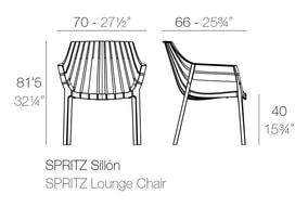 SPRITZ Lounge Sessel